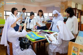 คณะศึกษาดูงานจากโรงเรียนในเครือพระหฤทัย Image 6