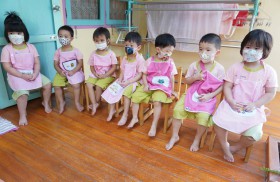 กิจกรรมประกอบอาหารบ้านเด็กเล็ก -ไข่เจียวต้นอ่อนทานตะวัน 25 ก ... Image 2