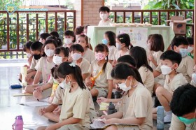 ป.3 บูรณาการ &quot;การใช้เงิน&quot; ผ่านกิจกรรมซื้อ-ขายอาหาร (9 ก.พ.65 ... Image 3