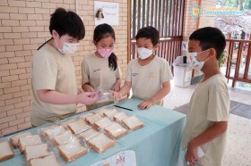 ป.3 บูรณาการ &quot;การใช้เงิน&quot; ผ่านกิจกรรมซื้อ-ขายอาหาร (9 ก.พ.65 ... Image 5