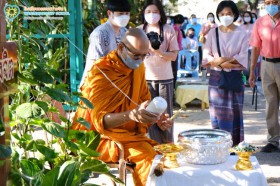 พิธีเปิดสวนเกษตร &quot;สวน 100 ปี เฉลิม จิตกล้า&quot; (2 ม.ค.65) Image 1